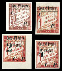 2435: コートジボワール - Parcel stamps