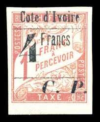 2435: コートジボワール - Parcel stamps