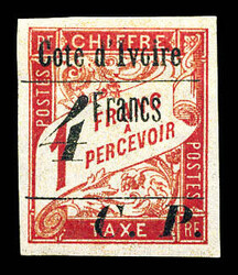 2435: コートジボワール - Parcel stamps