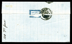 N°12, 25c rose et bleu obl càd de Djibouti le 28 oct 96 sur lettre ...