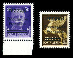 N°1 + Poste n°1, les 2 exemplaires TB Qualité: ** Cote: 365 euros