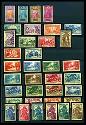 1913-1940, collection assez complète. TB Qualité: * Cote: 450 euros