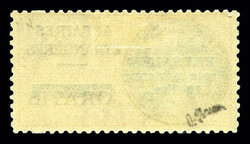 N°1, 10f orange et vert. SUPERBE. R.R. (signé Brun/certificat) ...