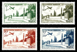 N°89/92, Non émis, série complète de 1952, les 4 valeurs, SUP ...