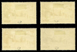 N°89/92, Non émis, série complète de 1952, les 4 valeurs, SUP ...