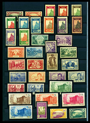 1921-1944, collection assez complète, des exemplaires ** dont PA. TB ...