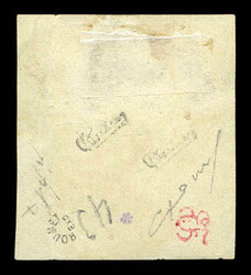 N°7B, 25c sur 40c orange bas de feuille obl càd du 30.09.89 sur son ...