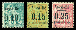 4720: Nossie Be - Postage due stamps