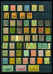 1859-1943, collection assez complète dont variétés, des ...