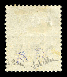 N°13, 15c sur 35c de 1881, tirage 800 exemplaires. SUP (signé ...