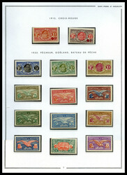 1892-2012, POSTE/PA/TAXE: jolie collection de timbres neufs*/** ...