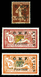 N°7/9, Les 3 valeurs TB Qualité: * Cote: 740 euros