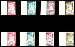 N°97/104, Les 2 séries non dentelées bdf. SUP Qualité: ** Cote: ...