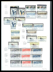 1955-2014, Poste, PA: Collection complète de timbres neufs ** avec ...