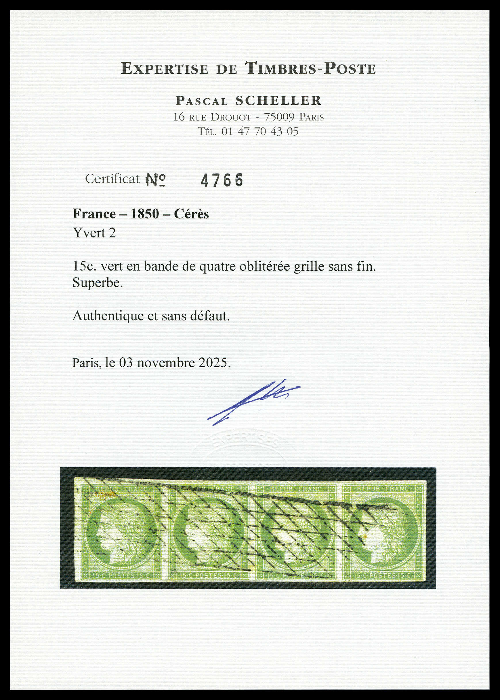 Image 1 for lot number 23 for La Postale Philatélie 53. Auktion - Teil 1