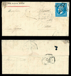 LE DUQUESNE': 20c EMPIRE DENTELE obl étoile 12 + Càd du 3 janvier ...