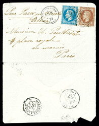 Repêchage du 29 novembre 1872: Boule de Moulins de ROQUEMAURE (Gard) ...