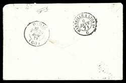 Repêchage du 29 novembre 1872: Boule de Moulins de ROQUEMAURE (Gard) ...