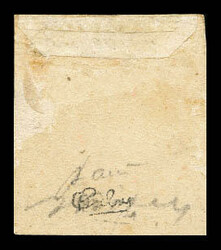 N°7, 1 Fr Vermillon, neuf avec gomme d'origine, marge supérieure au ...