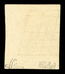 N°7a, 1F vermillon vif, très grandes marges et grande fraîcheur. ...