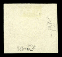 N°1a, 10c bistre-brun, bord de feuille latéral. SUP (signé ...