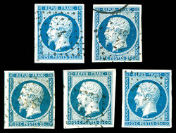 N°10, 25c Présidence: 5 nuances. TB Qualité: Oblitéré Cote: 340 ...