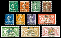 N°1/11, Série complète, les 10 valeurs TTB. (signés ...