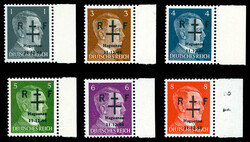 N°1/6, HAGUENAU (Bas Rhin): Série complète bord de feuille, les 6 ...