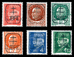 N°1/6, MEASNES: Série complète. TB Qualité: * Cote: 600 euros