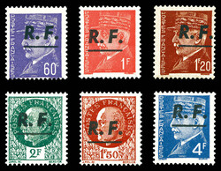 N°1/6, MONTLUCON: Série complète, les 6 valeurs TB Qualité: * ...