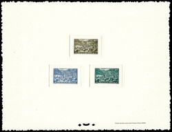 N°108/12, Andorre la Vieille, N° 108, 109 et 112 en épreuve ...