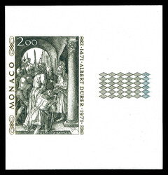 N°876Aa, Non émis: légende Albert Dûrer au lieu de Albrecht essai ...