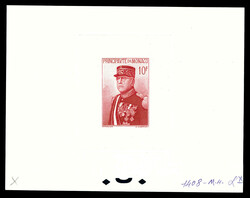 N°1, 10f anniversaire de l'avènement du Prince Louis II: épreuve ...