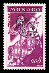 N°19a, 8c lilas-rose. Surcharge renversée. 3 ou 4 exemplaires ...