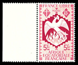 N°152a, 5F carmin: erreur, bdf. SUP (signé Calves/certificat) ...