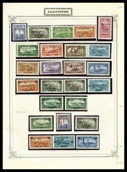 1925-1930, POSTE/PA: Pays complet, Collection de timbres neufs*/** ...