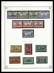 1938, POSTE/PA: Pays complet, Collection de timbres neufs*/** ...
