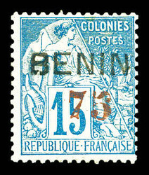 N°16, 75 sur 15c bleu, tirage 500 exemplaires, SUP. R. (signé ...