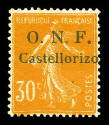 N°32, 30c orange. SUP. R.R. (signé/certificat) Qualité: * Cote: ...