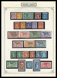 1924-1945, POSTE/PA/TAXE: Collection très fournie de timbres ...