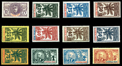 N°6/17, Les 12 valeurs TB Qualité: * Cote: 425 euros