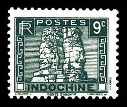 N°215a, 9c noir sur blanc. SUP. R. (certificat) Qualité: ** Cote: ...