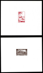 Série de 1945, ensemble de 16 épreuves d'artiste avec et sans ...