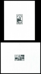 Série de 1945, ensemble de 16 épreuves d'artiste avec et sans ...