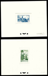 Série de 1947, ensemble de 5 épreuves de luxe et 2 épreuves de ...