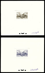 N°292/293, Vallée du Todra: les 2 valeurs en épreuves de luxe + 2 ...