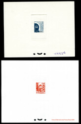 Série Vues de 1951: 8 épreuves de Luxe et 3 épreuves de couleurs ...