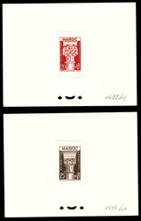 N°315/318, Série Solidarité de 1952, 4 épreuves de Luxe, 12 ...