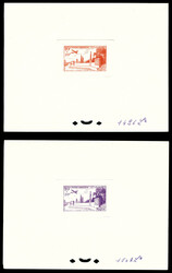 N°91, Non émis, 10f +20f: deux épreuves de couleur, SUP ...