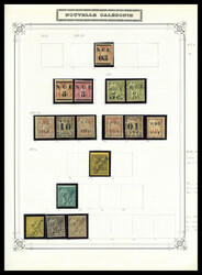 1881-1946, POSTE/PA/TAXE: collection de timbres neufs et oblitérés ...